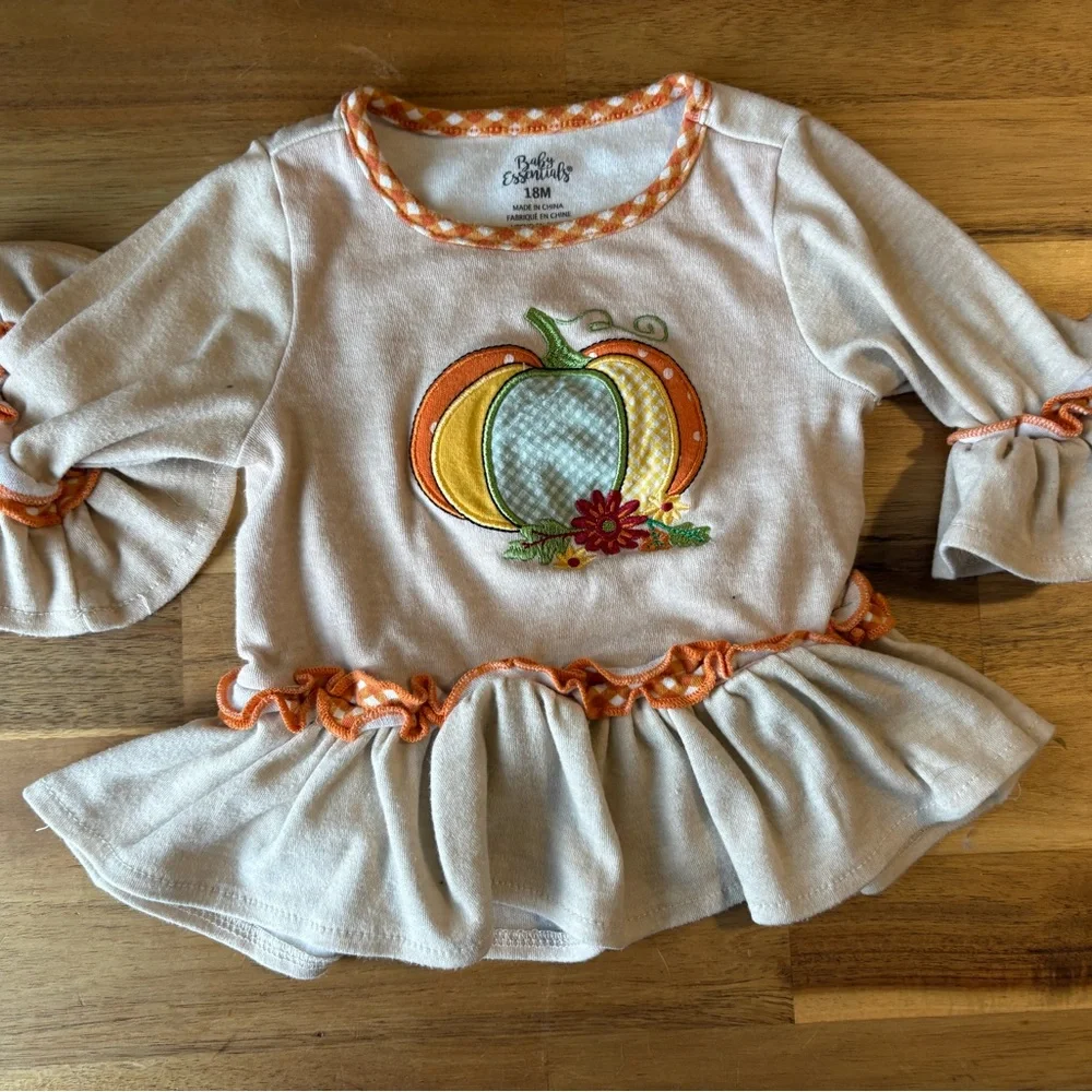 Baby Essentials • Pumpkin • 2pc Fall Set - Picture 2 of 6